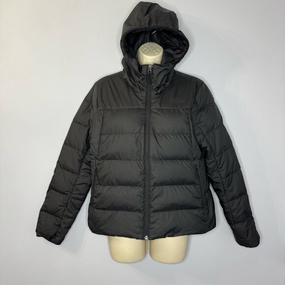 The North Face Puffer Down 550 Jacket Hooded  Black Women's M - Picture 4 of 11